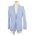 Hermès Giacca camicia a strisce stratificata Hermes Blu  - vista 1