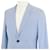 Hermès Giacca camicia a strisce stratificata Hermes Blu  - vista 4