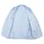 Hermès Giacca camicia a strisce stratificata Hermes Blu  - vista 6