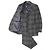 Conjunto de traje de lana Gucci Negro Verde oliva