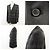 Conjunto de traje de lana Gucci Negro Verde oliva - vista 14
