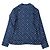 Camicia da pigiama in seta Monogram Louis Vuitton Blu - vista 12