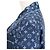 Camicia da pigiama in seta Monogram Louis Vuitton Blu - vista 14