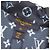 Camicia da pigiama in seta Monogram Louis Vuitton Blu - vista 9