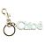 Chloé Chloe Logo Charm Tasche Charm aus vergoldetem Metall