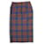 Autre Marque Falda de tweed ASTRAET Castaño Roja Azul marino - vista 2