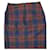 Autre Marque Falda de tweed ASTRAET Castaño Roja Azul marino - vista 6