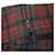Autre Marque Falda de tweed ASTRAET Castaño Roja Azul marino - vista 8