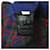 Autre Marque Falda de tweed ASTRAET Castaño Roja Azul marino - vista 9