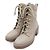 Hermès Stivaletti in pelle con lacci Hermes Beige - vista 5