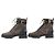 Botas de combate com studs e logo Kincaid da Michael Kors - vista 3