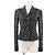 Chanel Tweed Jacket Wool Blend Black Multicolor Multiple colors