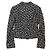 Chanel Tweed Jacket Wool Blend Black Multicolor Multiple colors - view 13