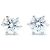Autre Marque Pendientes de diamante 0,63 ct Pt900 Platino