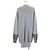 Céline Oversized Tunika-Kleid aus Cashmere-Ei-Strick von Celine Braun Blau Khaki - Ansicht 8