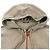 Hermès Chaqueta con capucha con cremallera de cuero de reno HERMES Beige - vista 2