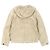 Hermès Chaqueta con capucha con cremallera de cuero de reno HERMES Beige - vista 3