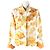 Hermès Camicia in seta a maniche lunghe Hermes 38 Arancione