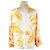 Hermès Camicia in seta a maniche lunghe Hermes 38 Arancione - vista 3