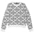 Chanel Kaschmirpullover, Herz-Klee-Muster, Rundhals, Größe 36 Weiß - Ansicht 11