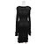 Schwarzes Rüschenkleid Chanel P63292 - Ansicht 6