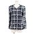 Chaqueta de tweed Chanel con botones Coco Mark Multicolor