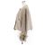 Giacca Chanel senza collo in tweed e ecopelliccia glitterata D'oro - vista 5