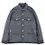 & Other Stories Chaqueta de camisa de franela de cachemira HERMES gris - vista 9
