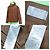 Chaqueta con capucha de nylon Dior Castaño - vista 10