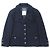 Giacca in lino e lana Chanel Blu Blu navy - vista 11