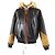 Chaqueta Mouton Reversible Monogram Louis Vuitton Castaño Marrón oscuro