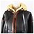 Chaqueta Mouton Reversible Monogram Louis Vuitton Castaño Marrón oscuro - vista 3