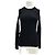T-shirt nero a maniche lunghe Laurence Bras