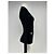 T-shirt nero a maniche lunghe Laurence Bras - vista 3