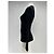 T-shirt nero a maniche lunghe Laurence Bras - vista 4