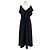 Abito maxi senza maniche nero Laurence Bras