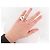 NEUER CHANEL HERZ LOGO CC RING T53 GOLDMETALL Golden - Ansicht 13