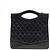 BORSA A SPALLA CHANEL 31 MEDIUM IN PELLE QUILTED NERA Nero - vista 3