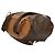 Zaino Montsouris Monogram Louis Vuitton in tela monogram marrone e naturale - vista 10