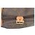 Zaino Montsouris Monogram Louis Vuitton in tela monogram marrone e naturale - vista 17