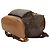 Zaino Montsouris Monogram Louis Vuitton in tela monogram marrone e naturale - vista 8