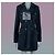 Trench Pastoral Negro Chanel con Botones Gripoix CC 34 FR - vista 10