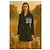 Trench Pastoral Negro Chanel con Botones Gripoix CC 34 FR - vista 11