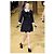 Trench Pastoral Negro Chanel con Botones Gripoix CC 34 FR - vista 3