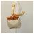 Hermès HERMES Herbag A Dos PM Rucksack aus Canvas Leder Beige Silber Authentisch 126543 - Ansicht 33