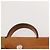 Hermès HERMES Herbag A Dos PM Rucksack aus Canvas Leder Beige Silber Authentisch 126543 - Ansicht 8