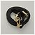 Borsa a mano BURBERRY in pelle 2 vie nera e oro Auth mr1365 Nero D'oro - vista 25