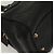 Borsa a mano BURBERRY in pelle 2 vie nera e oro Auth mr1365 Nero D'oro - vista 8