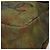 Borsa a spalla CHANEL ricamo graffiti in tela di pelle khaki CC Auth 121519SV Cachi - vista 12