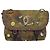 Borsa a spalla CHANEL ricamo graffiti in tela di pelle khaki CC Auth 121519SV Cachi - vista 2